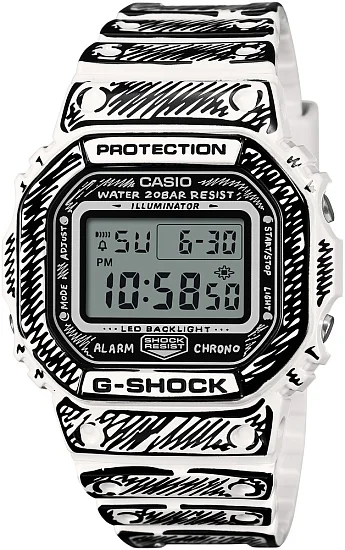 Casio G-Shock Digital x Joshua Vides DW-5600JV-7ER
