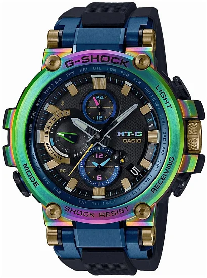 Casio G-Shock Exclusive MT-G Bluetooth Rainbow 20th Anniversary Limited Edition MTG-B1000RB-2AER