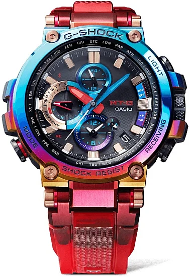 Casio G-Shock Exclusive MT-G Bluetooth Volcanic Lightning Limited Edition MTG-B1000VL-4AER