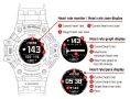  Zdjęcie 8 Casio G-Shock Fitness Watch Digital HR GPS Bluetooth Steptracker Black GBD-H1000-1ER