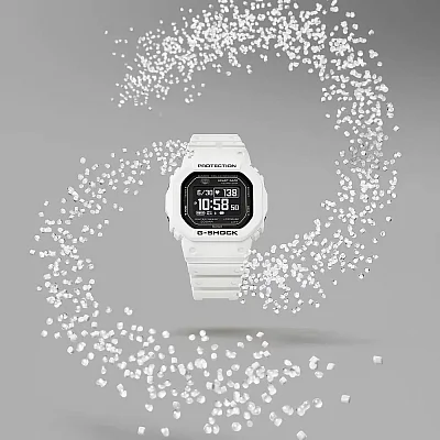 Casio G-Shock Fitness Watch G-SQUAD Digital HR Bluetooth Steptracker Solar DW-H5600-7ER