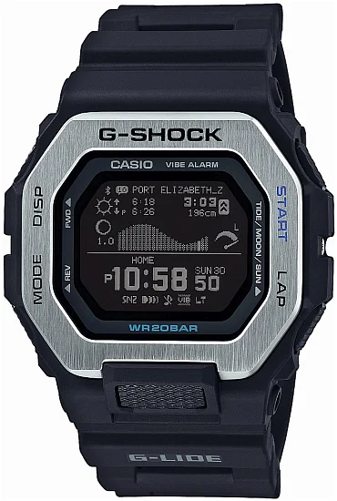 Casio G-Shock G-Lide Digital Steptracker Bluetooth Smartphone Link GBX-100-1ER
