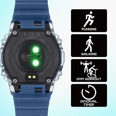 Casio G-Shock G-Lide GBX-H5600 Series Digital Steptracker Bluetooth Smartphone Link MIP GBX-H5600-2ER