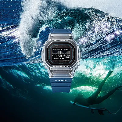 Casio G-Shock G-Lide GBX-H5600 Series Digital Steptracker Bluetooth Smartphone Link MIP GBX-H5600-2ER