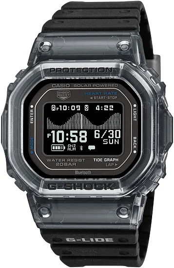 Casio G-Shock G-Lide GBX-H5600 Series Digital Steptracker Bluetooth Smartphone Link MIP GBX-H5600-1ER