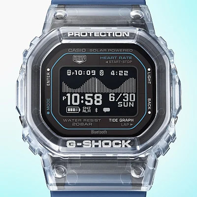 Casio G-Shock G-Lide GBX-H5600 Series Digital Steptracker Bluetooth Smartphone Link MIP GBX-H5600-2ER