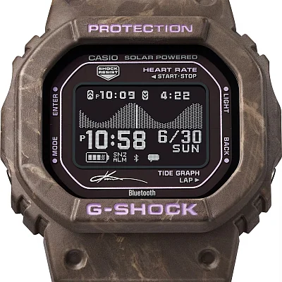 Casio G-Shock x Kanoa Igarashi G-Lide GBX-H5600 Series Digital Steptracker Bluetooth Smartphone Link MIP GBX-H5600KI-5ER