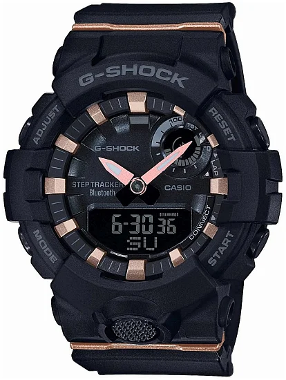 Casio G-Shock G-Squad Analog-Digital Bluetooth Steptracker Black GMA-B800-1AER