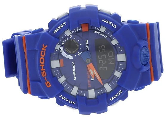 Casio G-Shock G-Squad Analog-Digital Bluetooth Steptracker Dagger Blue-Orange Special Edition GBA-800DG-2AER