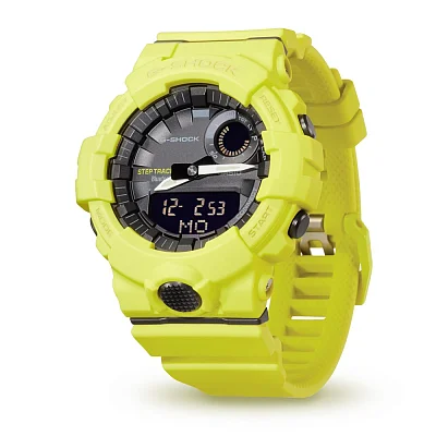 Casio G-Shock G-Squad Analog-Digital Bluetooth Steptracker Lime GBA-800-9AER