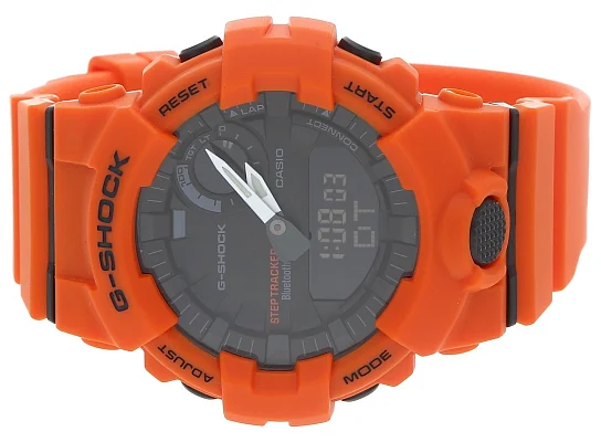 Casio G-Shock G-Squad Analog-Digital Bluetooth Steptracker Orange GBA-800-4AER