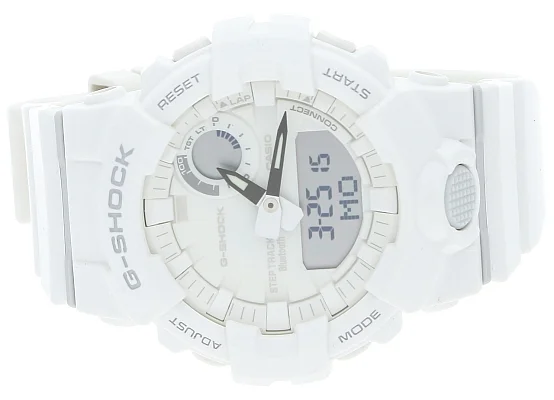 Casio G-Shock G-Squad Analog-Digital Bluetooth Steptracker White GBA-800-7AER