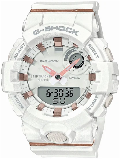Casio G-Shock G-Squad Analog-Digital Bluetooth Steptracker White GMA-B800-7AER