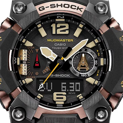 Casio G-Shock Mudmaster Carbon Triple Sensor Red GWG-B1000-1A4ER