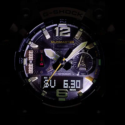 Casio G-Shock Mudmaster Carbon Triple Sensor Red GWG-B1000-1A4ER