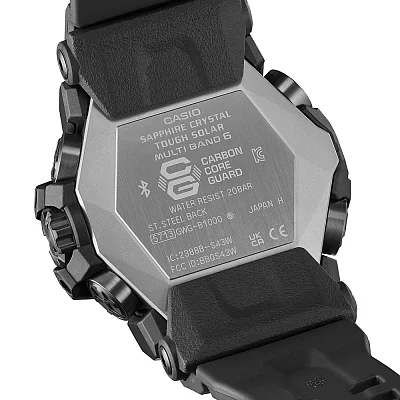 Casio G-Shock Mudmaster Carbon Triple Sensor Emergency Rescue Special Edition GWG-B1000EC-1AER