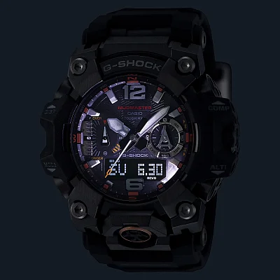 Casio G-Shock Mudmaster Carbon Triple Sensor Emergency Rescue Special Edition GWG-B1000EC-1AER