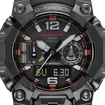 Casio G-Shock Mudmaster Carbon Triple Sensor Emergency Rescue Special Edition GWG-B1000EC-1AER