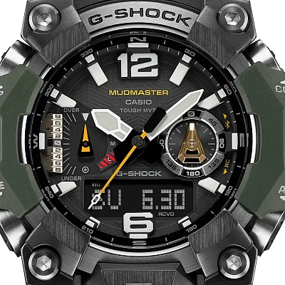 Casio G-Shock Mudmaster Carbon Triple Sensor Military Green GWG-B1000-3AER