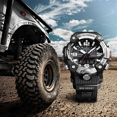 Casio G-Shock Mudmaster Quad Sensor Bluetooth Steel Case GG-B100XM-1AER