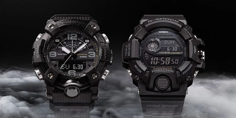 Casio G-Shock Mudmaster Quad Sensor Bluetooth Blackout Special Edition GG-B100-1BER