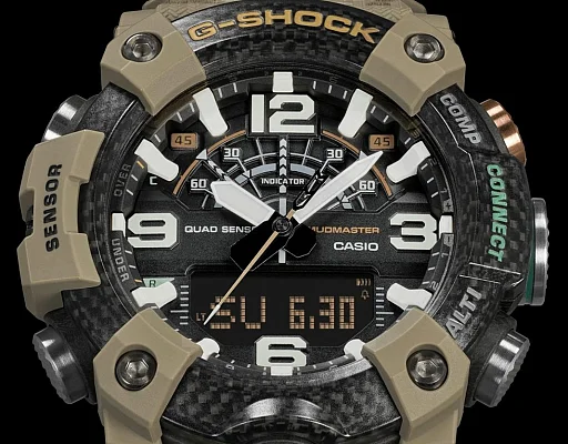 Casio G-Shock Mudmaster Quad Sensor Bluetooth British Army Special Edition GG-B100BA-1AER