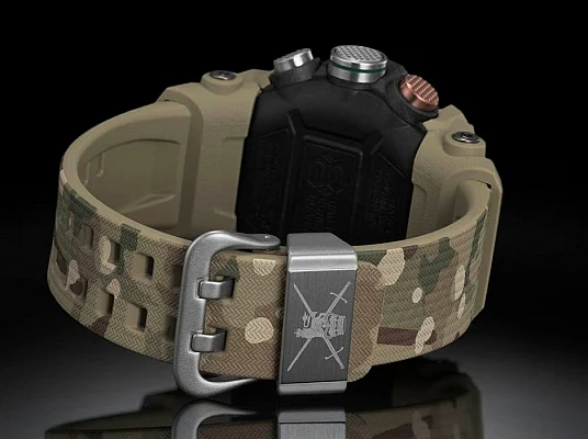 Casio G-Shock Mudmaster Quad Sensor Bluetooth British Army Special Edition GG-B100BA-1AER