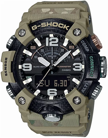 Casio G-Shock Mudmaster Quad Sensor Bluetooth British Army Special Edition GG-B100BA-1AER