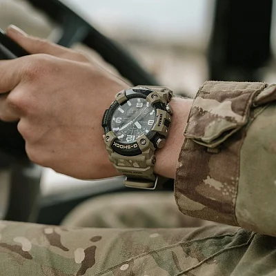 Casio G-Shock Mudmaster Quad Sensor Bluetooth British Army Special Edition GG-B100BA-1AER