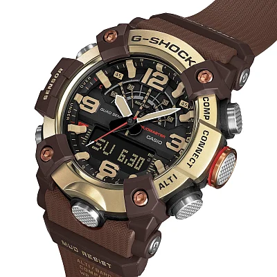 Casio G-Shock Mudmaster Quad Sensor Bluetooth Steel Case GG-B100XMH-5AER