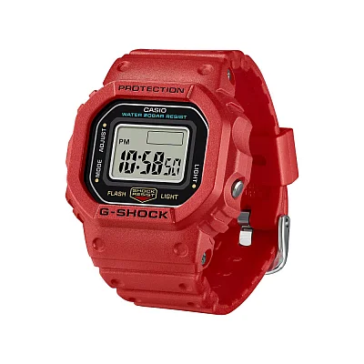 Casio G-Shock Nano Red Ring Watch DWN-5600-4ER