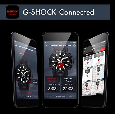 Casio G-Shock Professional GWR The First Carbon Monocoque Bluetooth GWR-B1000-1AER