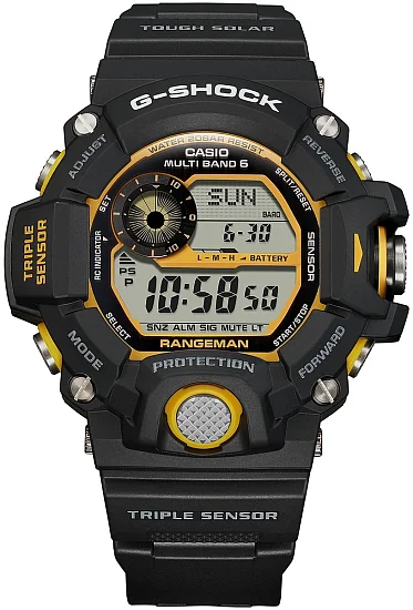 Casio G-Shock Professional Rangeman Emergency Yellow Accents GW-9400Y-1ER