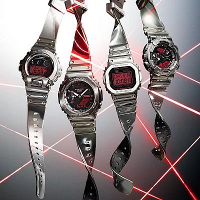 Casio G-Shock Steel Fine Metallic GM-5600YRA-8ER