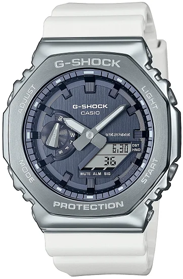 Casio G-Shock Steel Analog-Digital Metal-Covered GM-2100WS-7AER