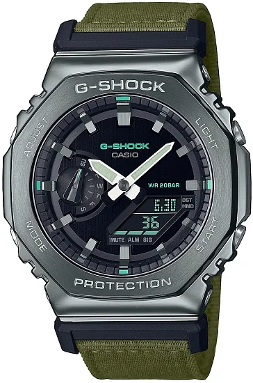 Casio G-Shock Steel Analog-Digital Metal-Covered GM-2100CB-3AER