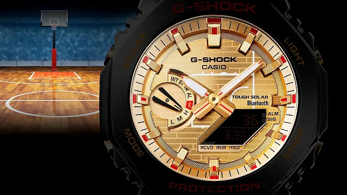 Casio G-Shock Steel Bluetooth Solar Rui Hachimura Signature Edition GBM-2100RH-1AER