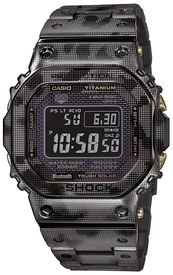Casio G-Shock Steel Bluetooth Titanium Laser Camo Limited Edition GMW-B5000TCM-1ER
