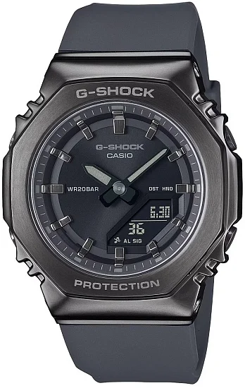 Casio G-Shock Steel Lady Analog-Digital Metal-Covered Black GM-S2110B-8AER