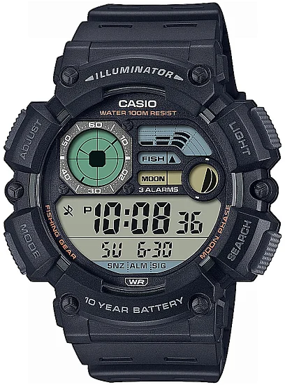 Casio Sport Fishing Gear WS-1500H-1AVEF