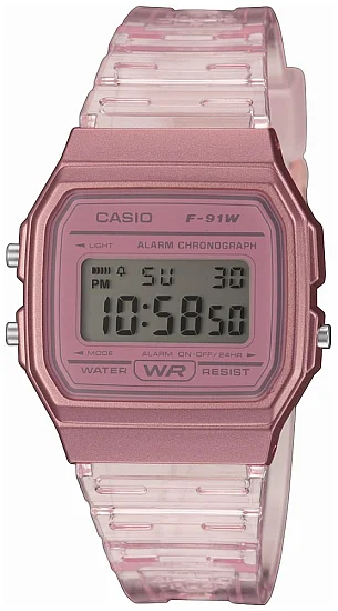 Casio Sport Transparent F-91WS-4EF