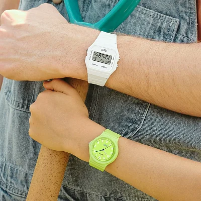 Casio Sport Transparent F-91WB-7AEF