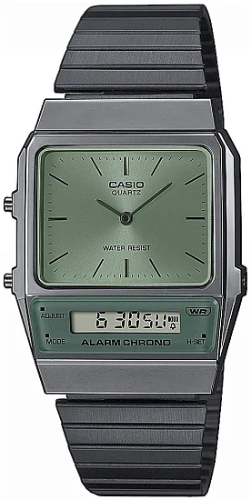 Casio Vintage Edgy Green Dial AQ-800ECGG-3AEF