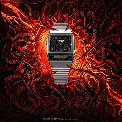 Casio Vintage Edgy x Stranger Things AQ-800EST-1AER