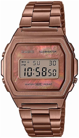 Casio Vintage ICONIC Steel A1000RG-5EF