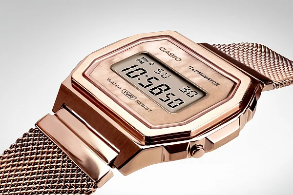 Casio Vintage ICONIC Steel Mesh A1000MPG-9EF