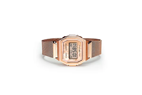 Casio Vintage ICONIC Steel Mesh A1000MPG-9EF