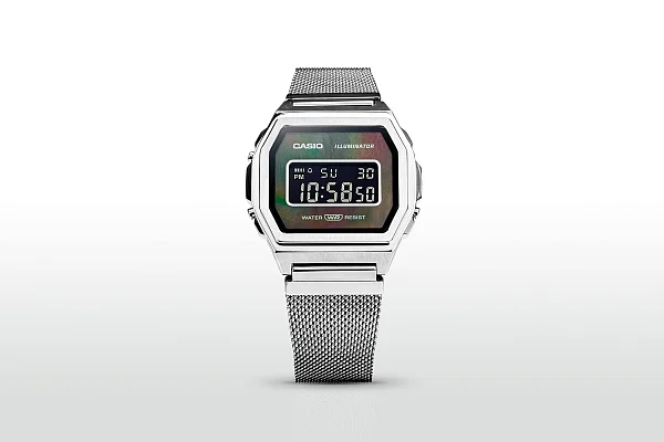 Casio Vintage ICONIC Steel Mesh A1000M-1BEF