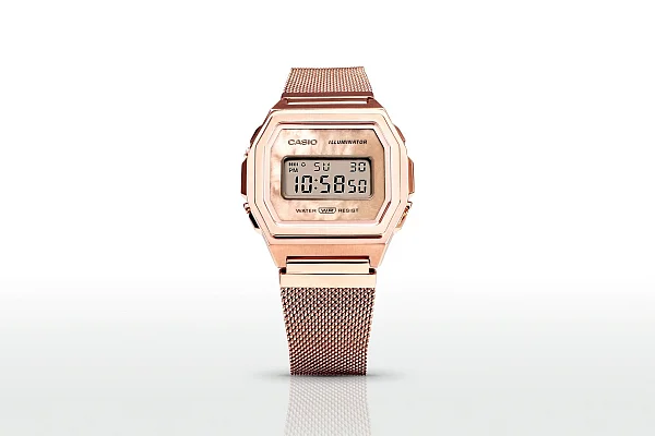 Casio Vintage ICONIC Steel Mesh A1000MPG-9EF