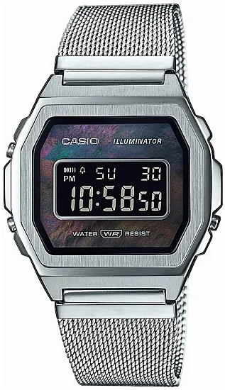 Casio Vintage ICONIC Steel Mesh A1000M-1BEF
